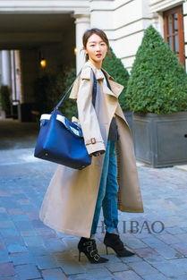 明星风衣街拍图片,明星风衣穿搭指南